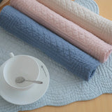 Roseate Quilted Scalloped Coaster