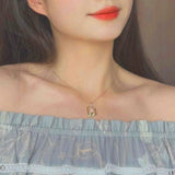 Rosebud Charm Necklace