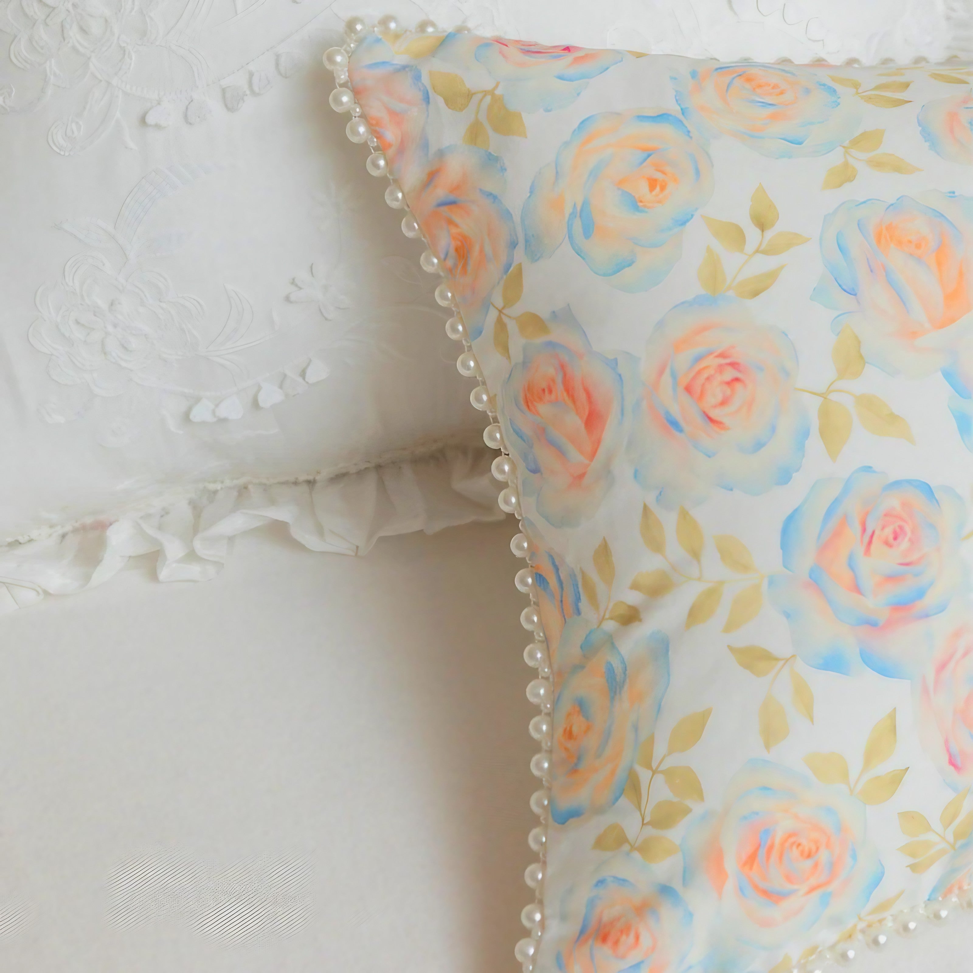 Roses Lace Cushion Covers