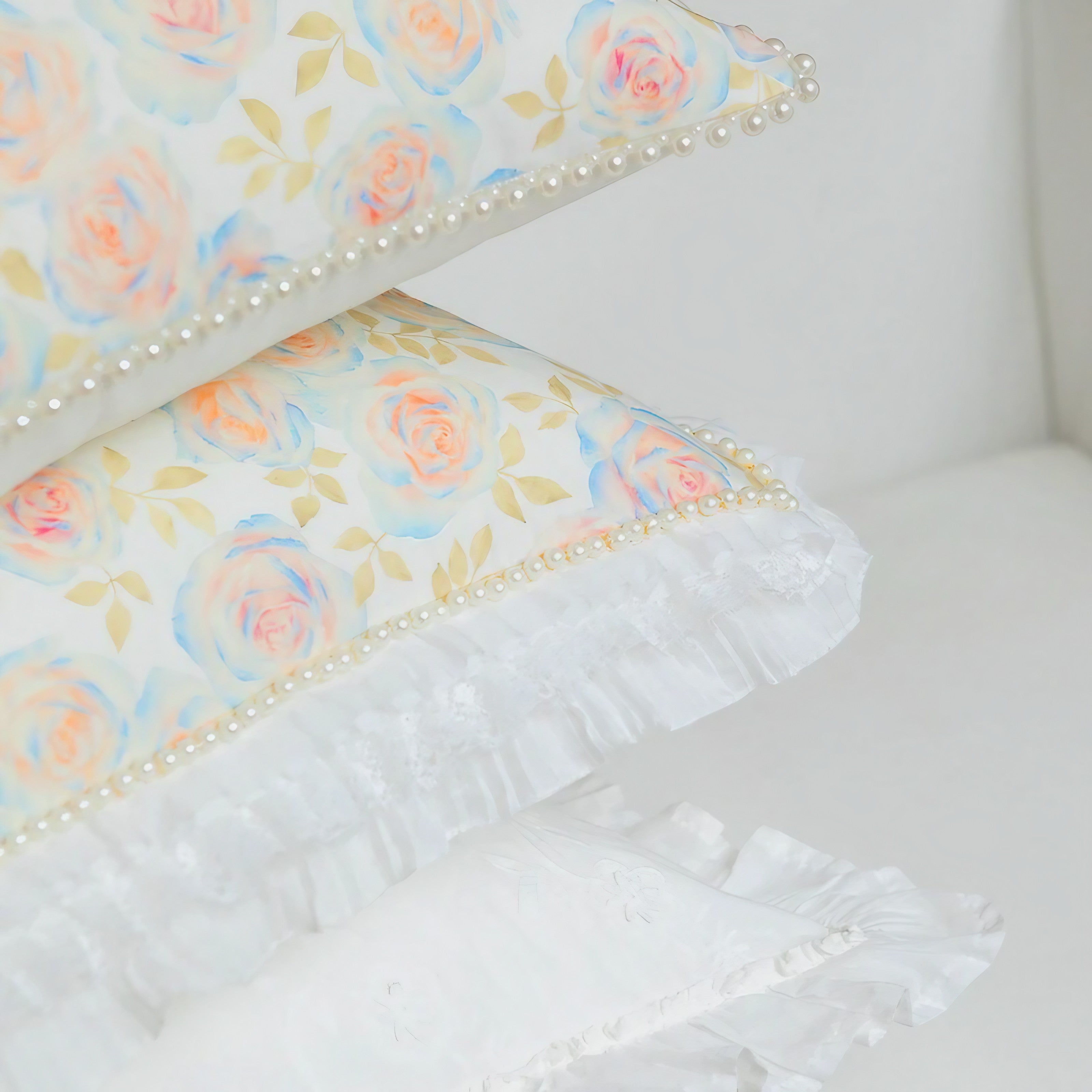 Roses Lace Cushion Covers