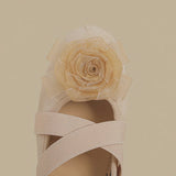 Rosette Charm Flats