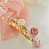 Rosette Charm Hair Clip