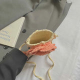 Rosette Crochet Crossbody Bags