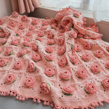 Rosette Garden Blanket