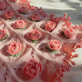 Rosette Garden Blanket