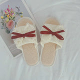 Rosette Lace Slippers