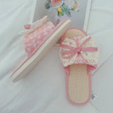 Rosette Lace Slippers