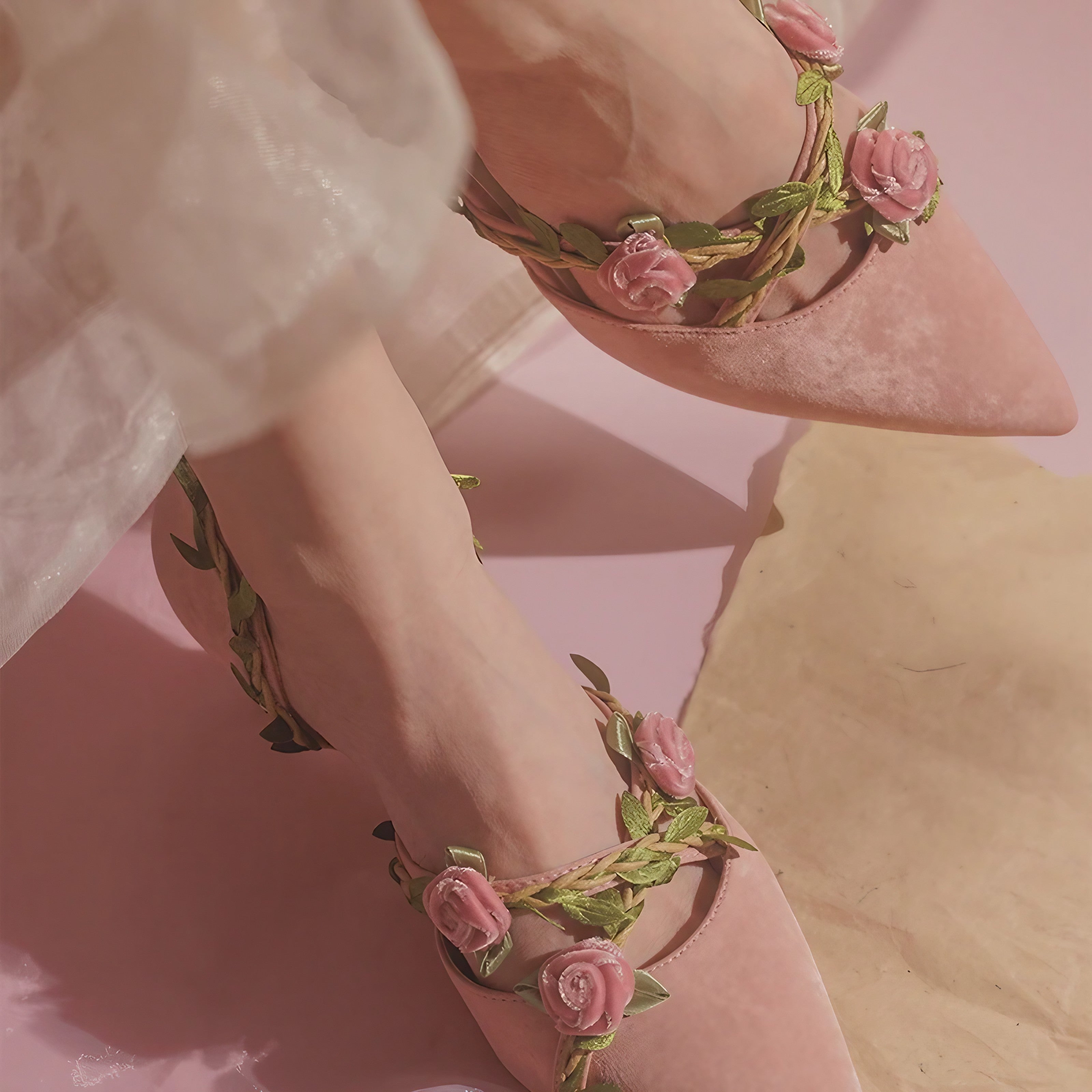 Rosevine Ballet Heels