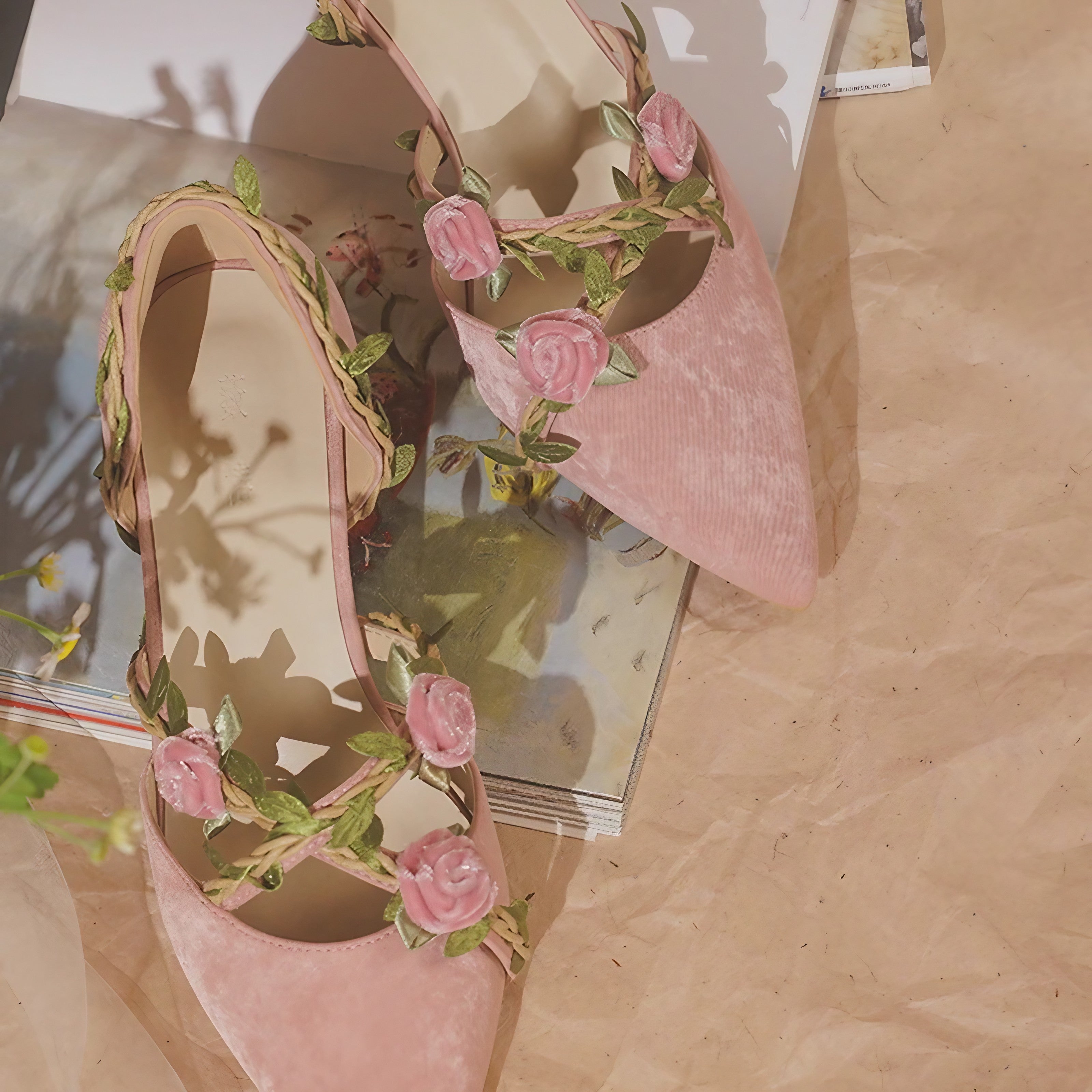Rosevine Ballet Heels