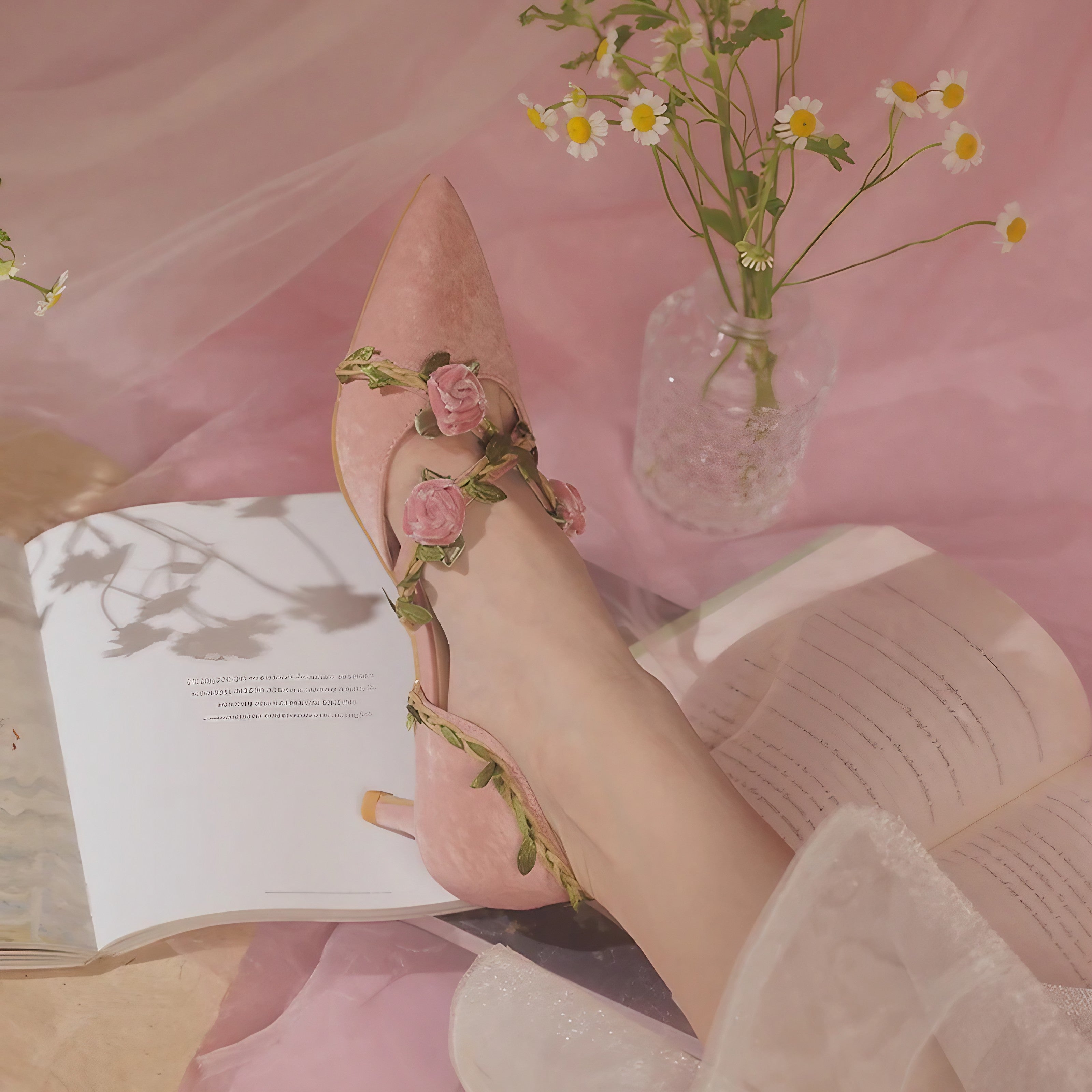 Rosevine Ballet Heels