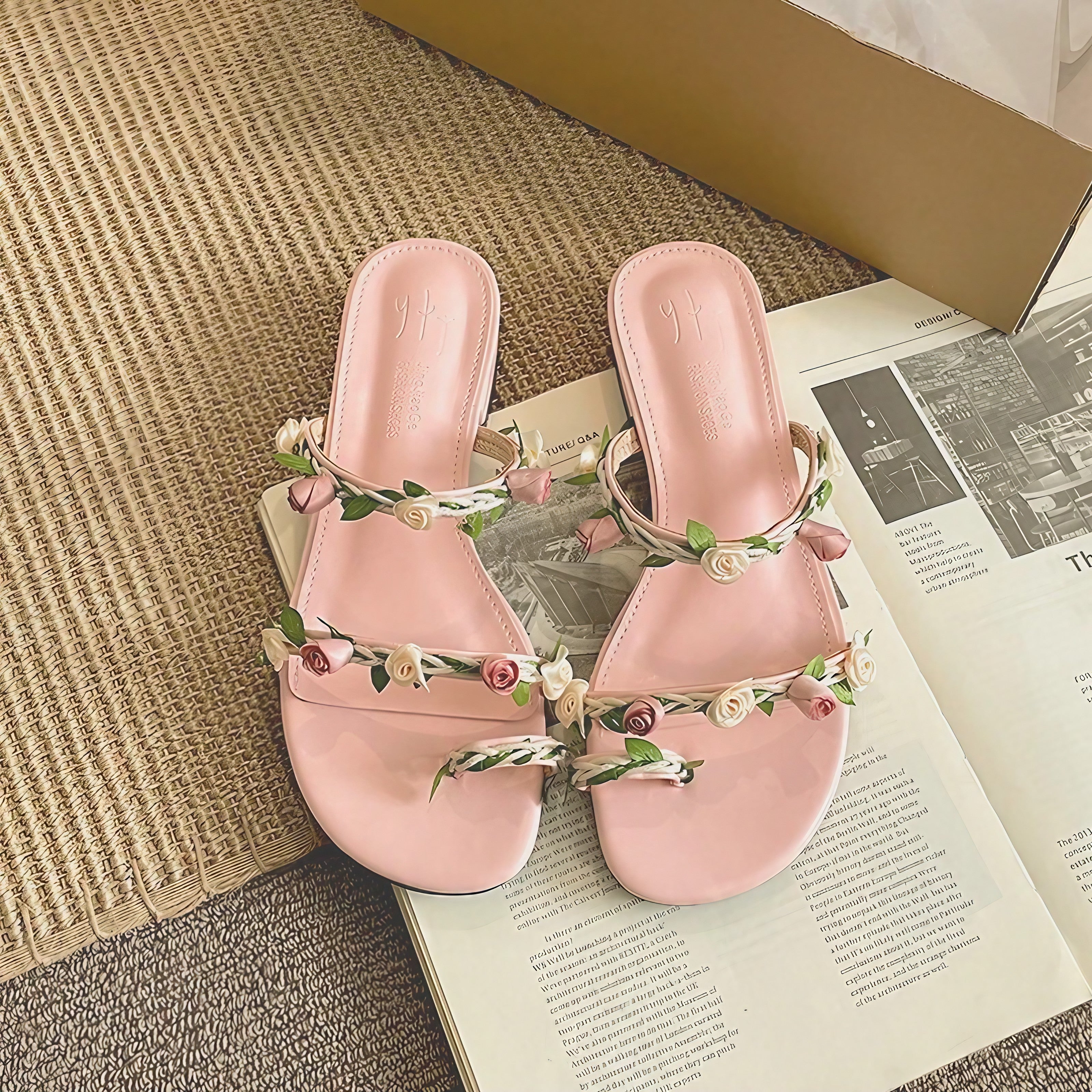 Rosevine Garden Sandals