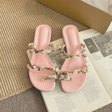 Rosevine Garden Sandals