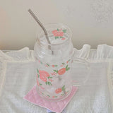 Rosewater Garden Glass Mug