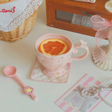 Rosy Afternoon Teacup