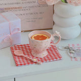 Rosy Afternoon Teacup