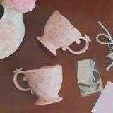 Rosy Afternoon Teacup