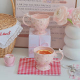Rosy Afternoon Teacup