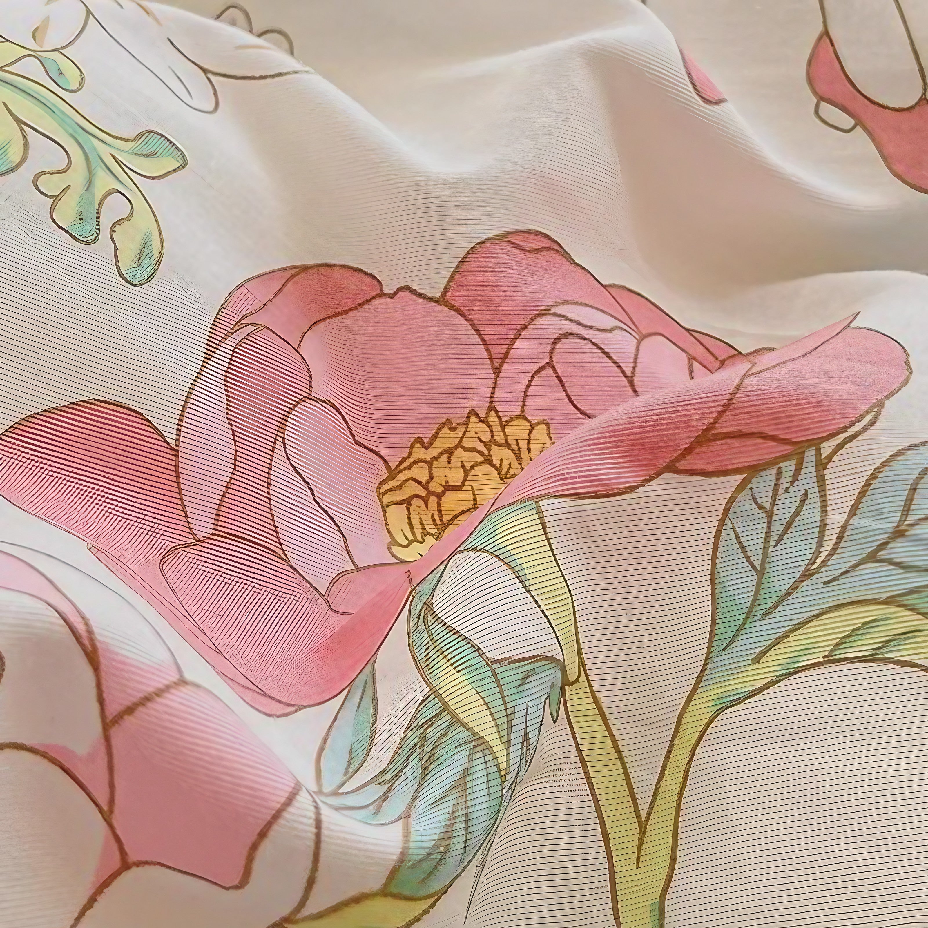 Rosy Bear Bedding Set