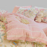 Rosy Bear Bedding Set