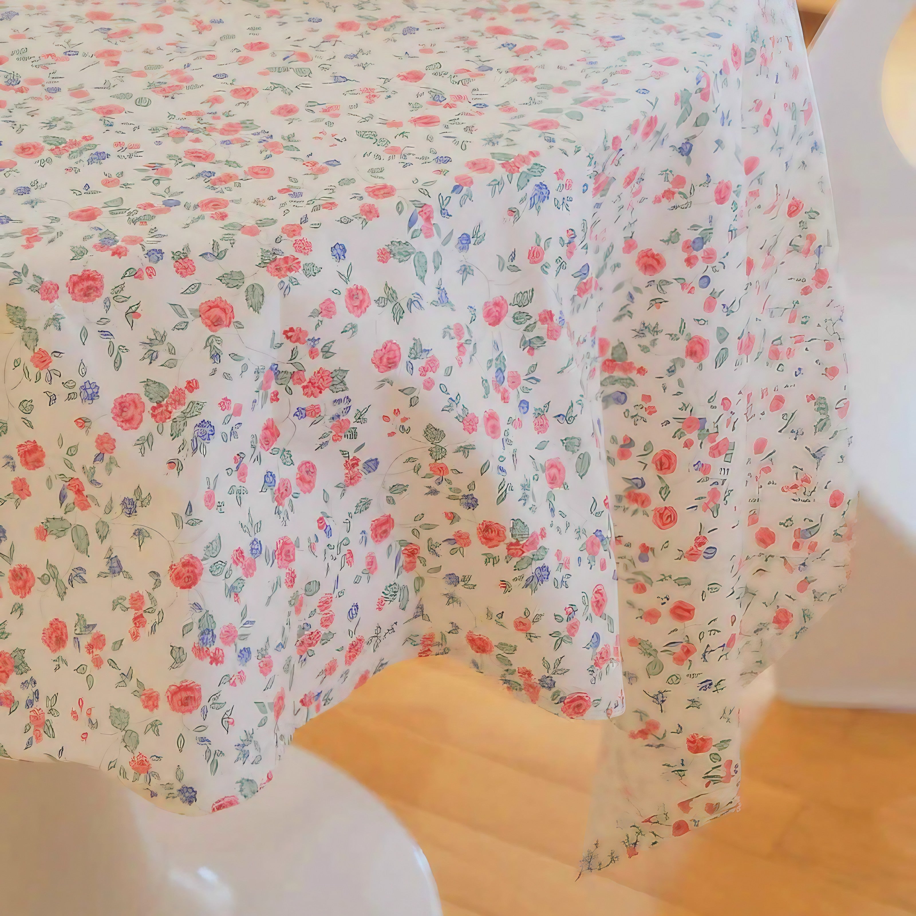 Rosy Bloom Tablecloth