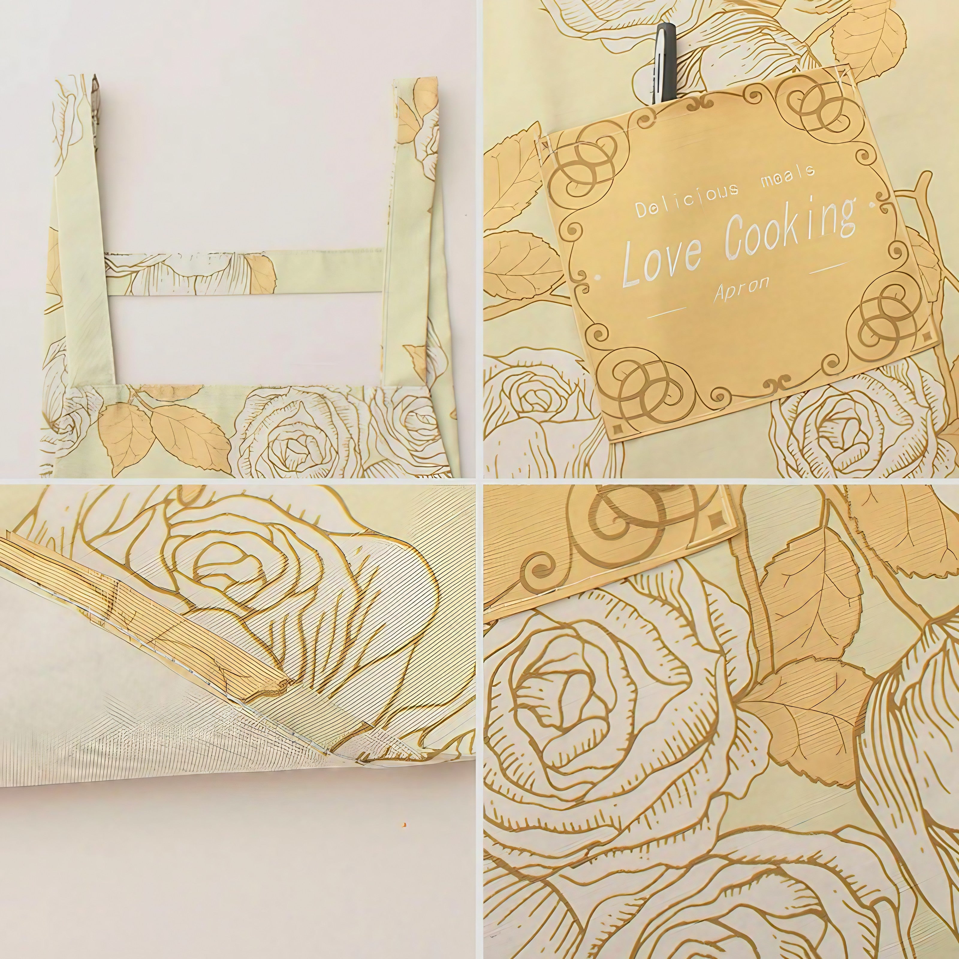 Rosy Charm Apron
