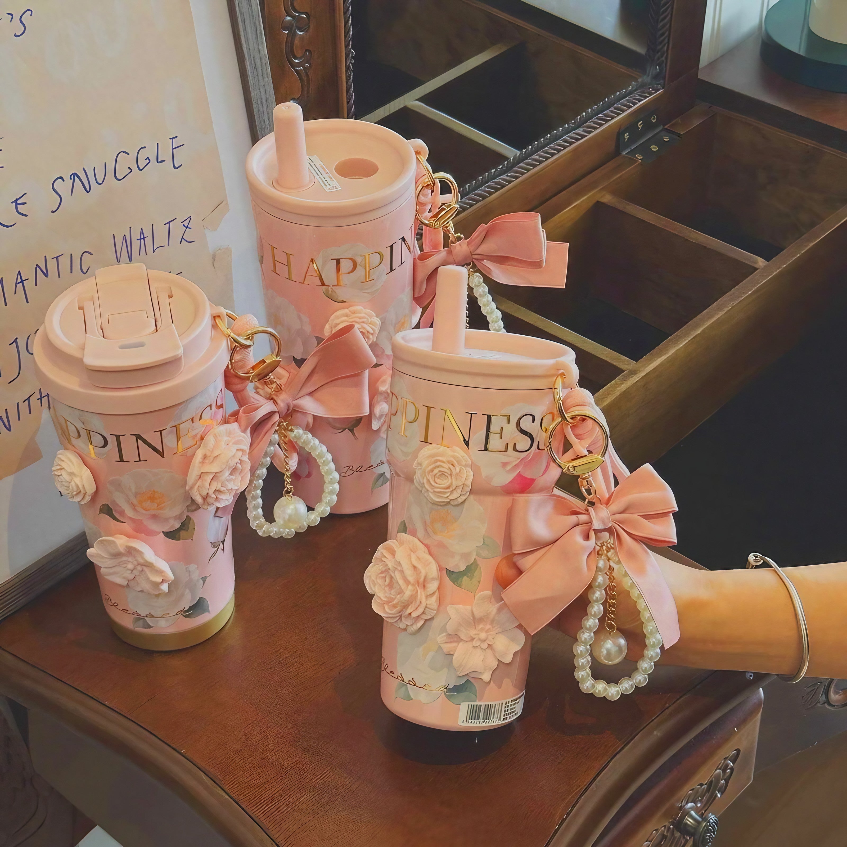 Rosy Charm Tumbler
