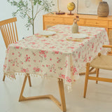 Rosy Cottage Tablecloth
