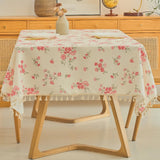Rosy Cottage Tablecloth