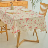Rosy Cottage Tablecloth