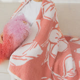 Rosy Embrace Blanket