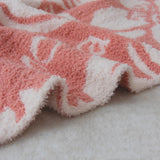 Rosy Embrace Blanket