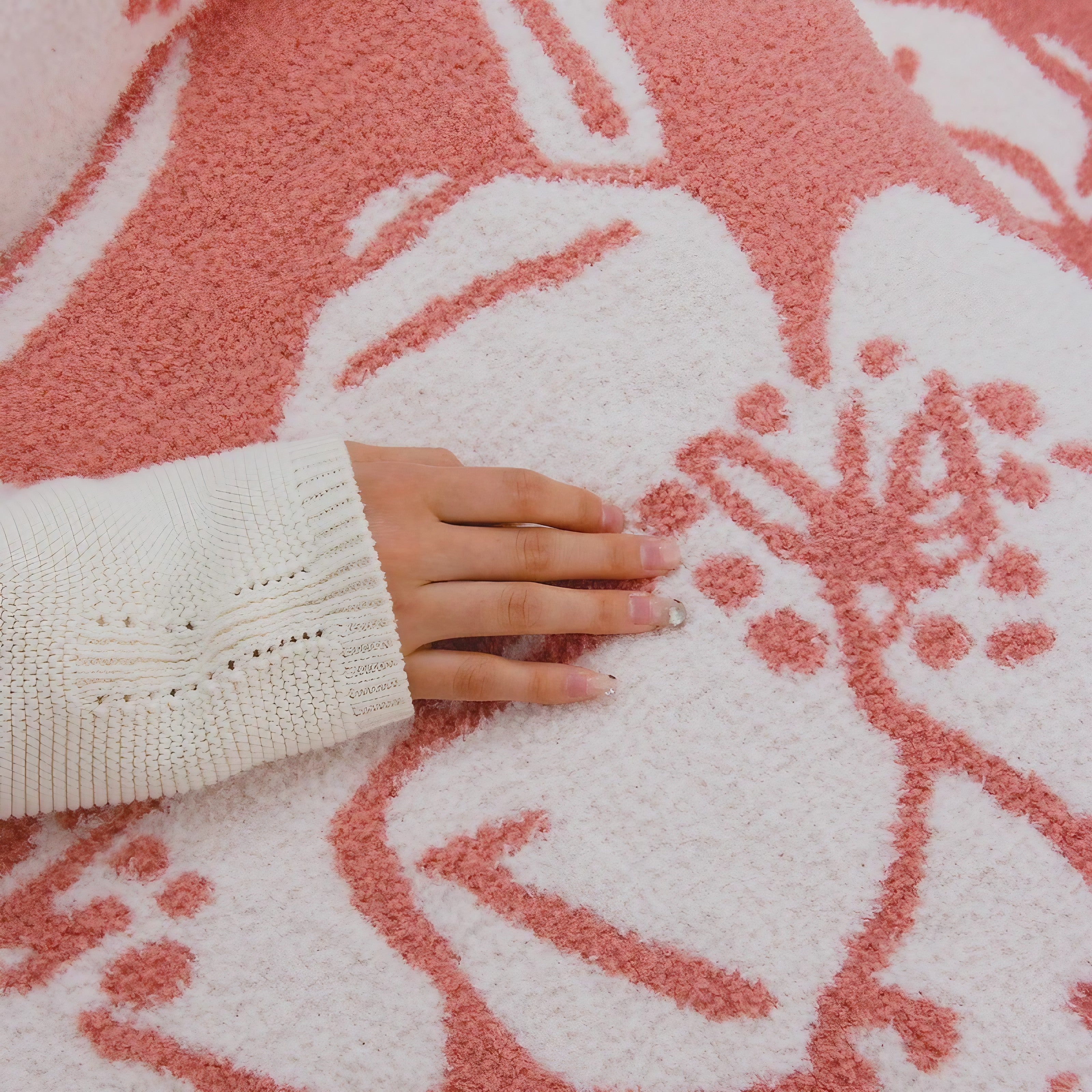 Rosy Embrace Blanket