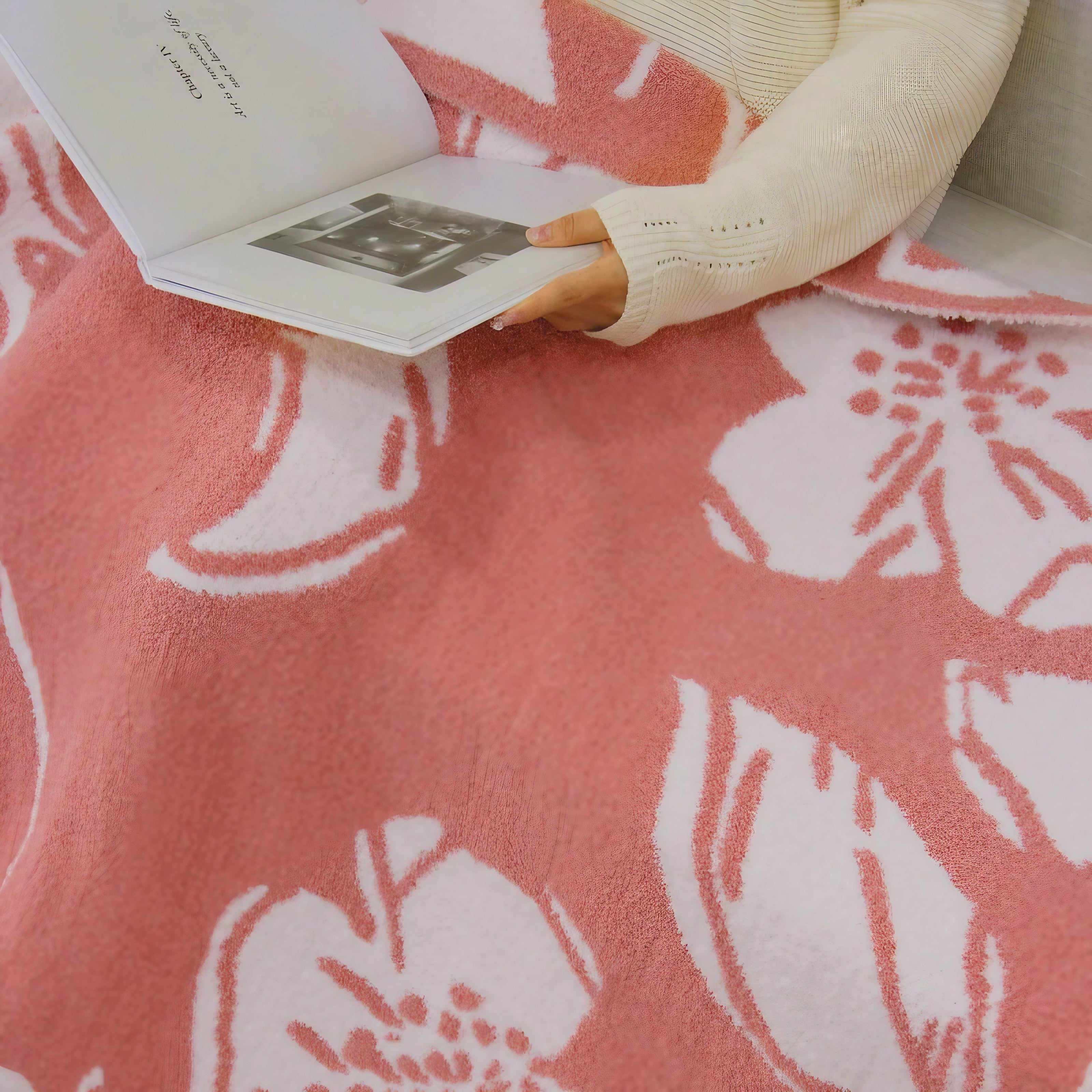 Rosy Embrace Blanket