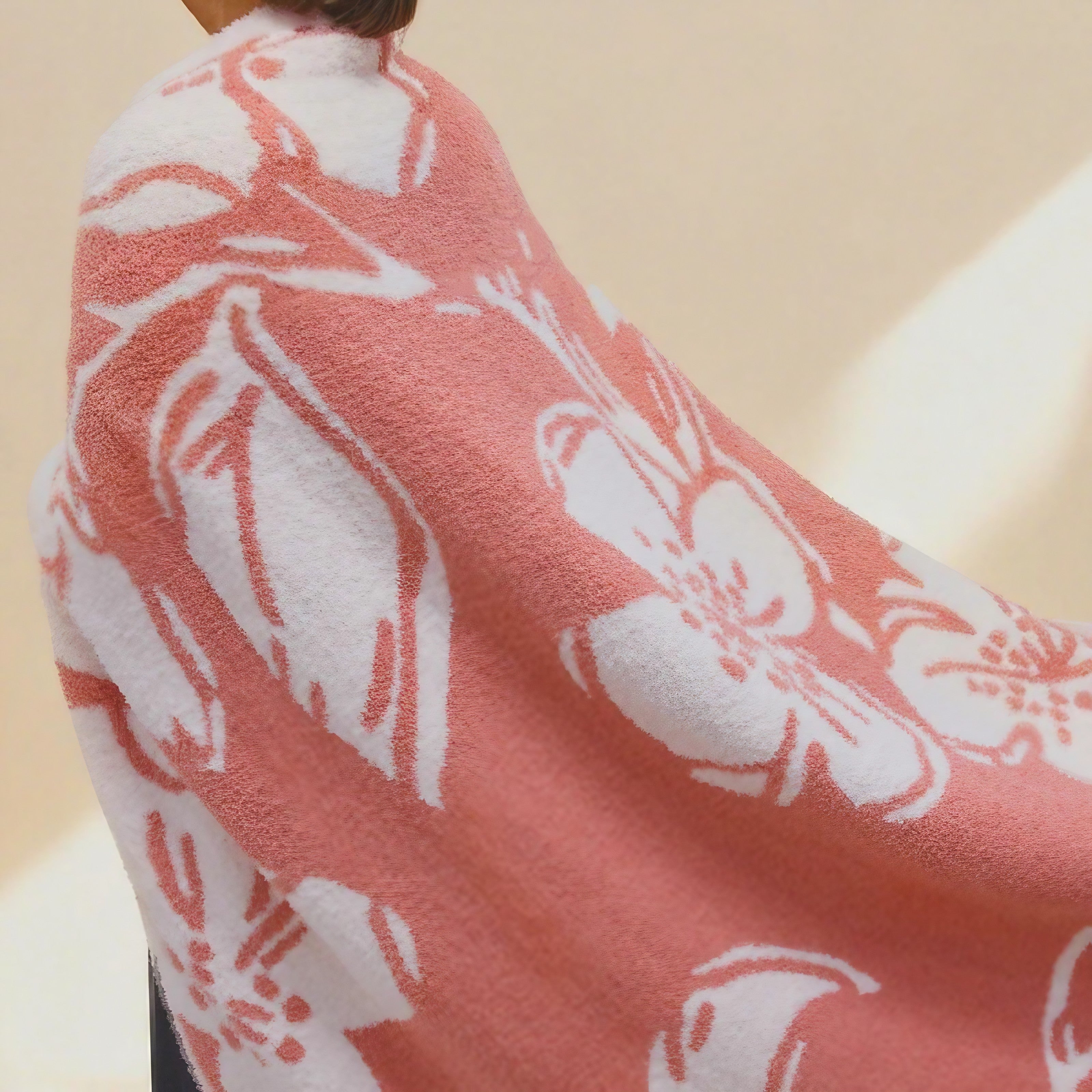 Rosy Embrace Blanket
