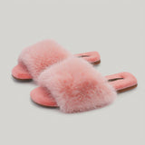 Rosy Fluff Slippers