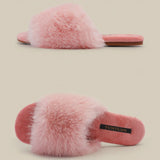 Rosy Fluff Slippers