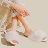 Rosy Fluff Slippers