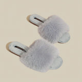 Rosy Fluff Slippers