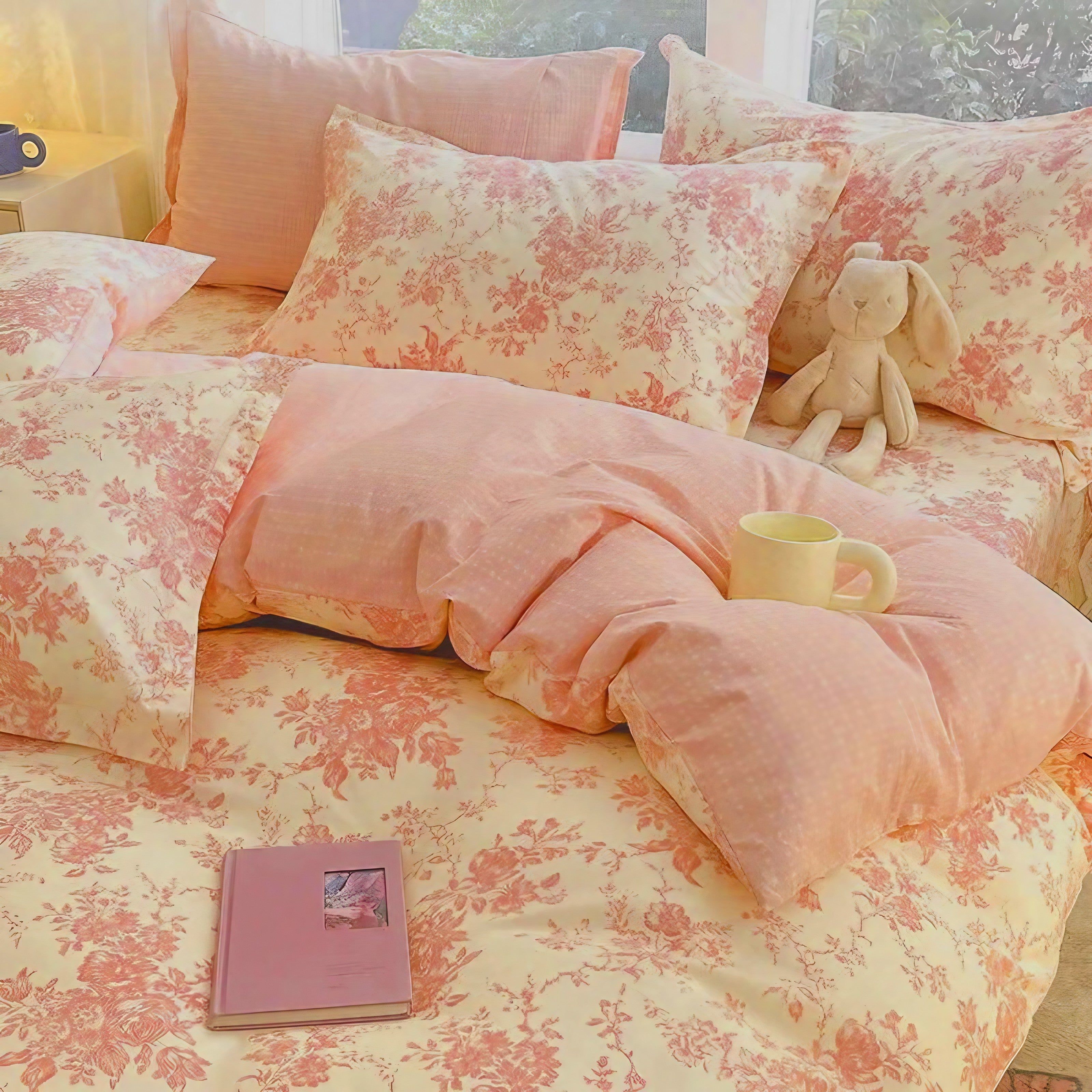 Rosy Manor Pillowcase