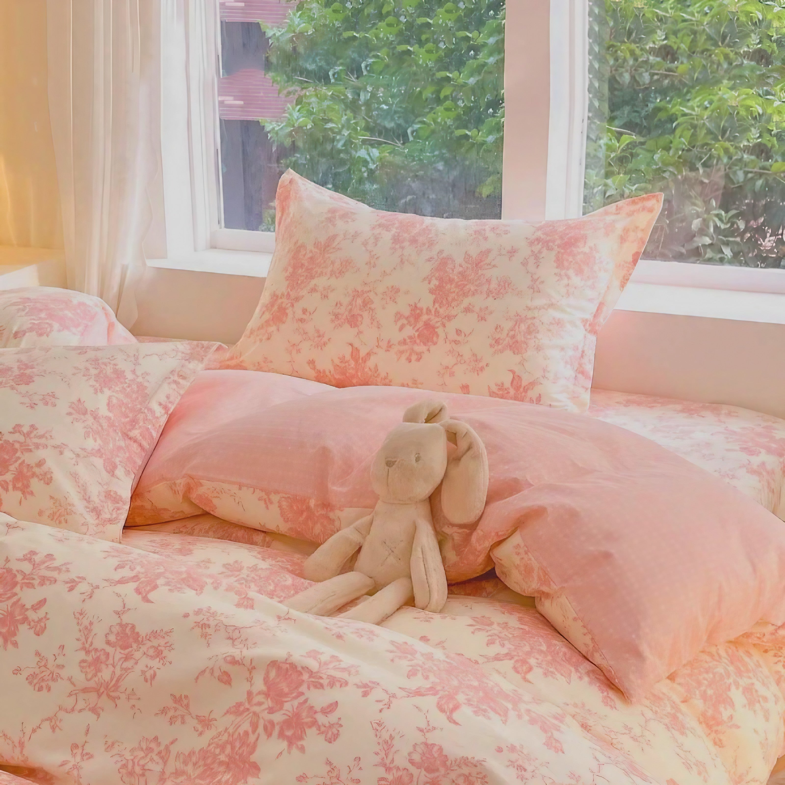 Rosy Manor Pillowcase
