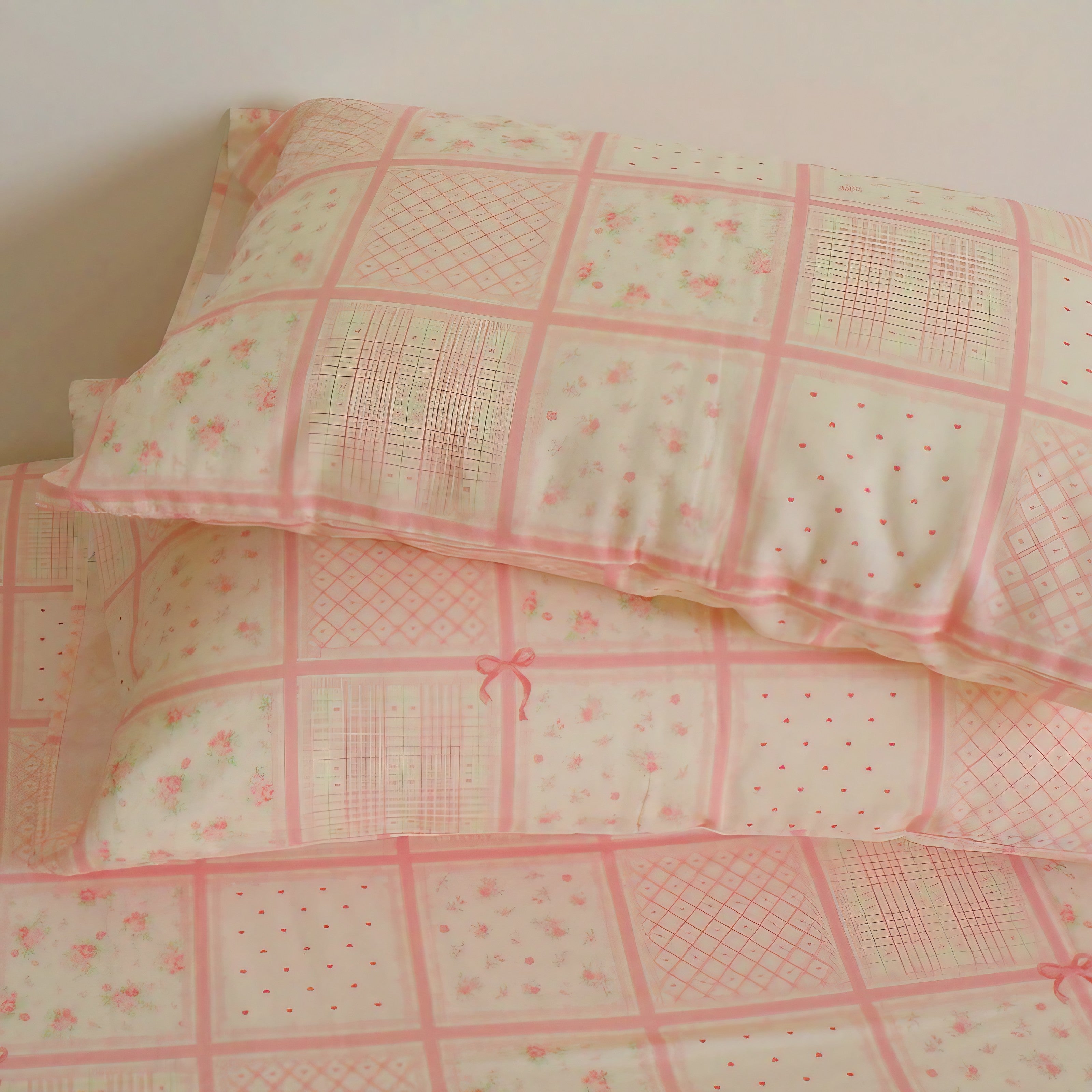 Rosy Patch Pillowcase