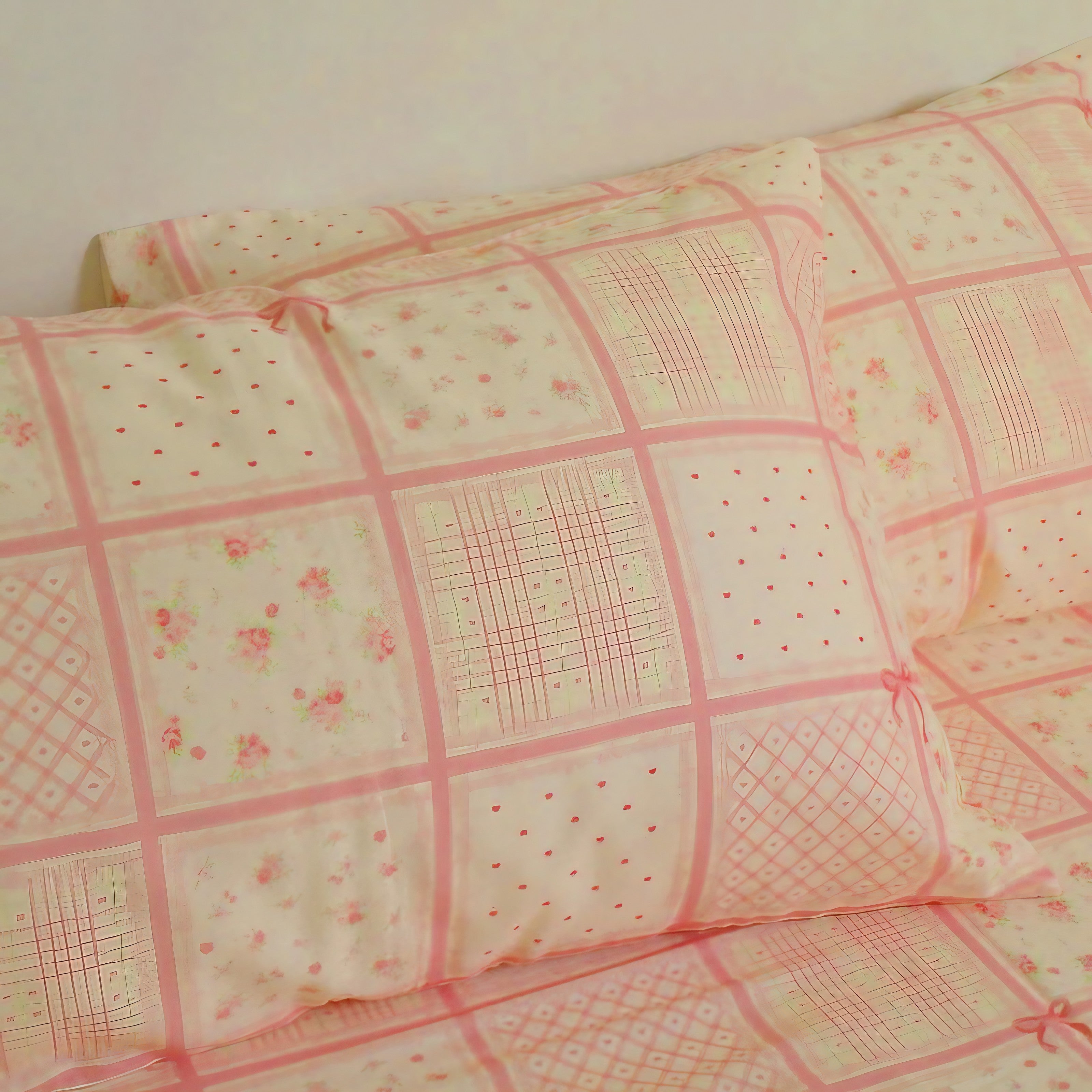 Rosy Patch Pillowcase