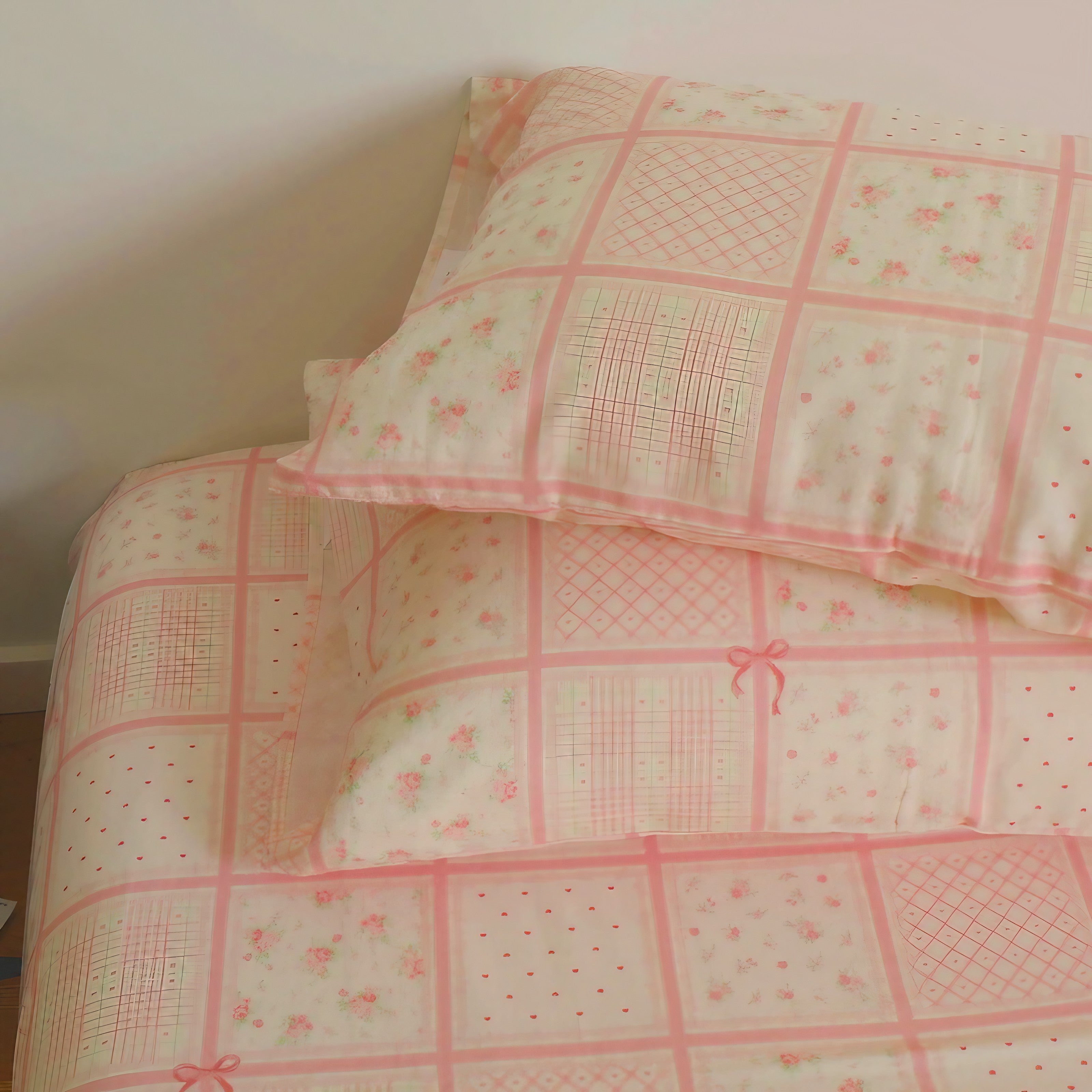 Rosy Patch Pillowcase