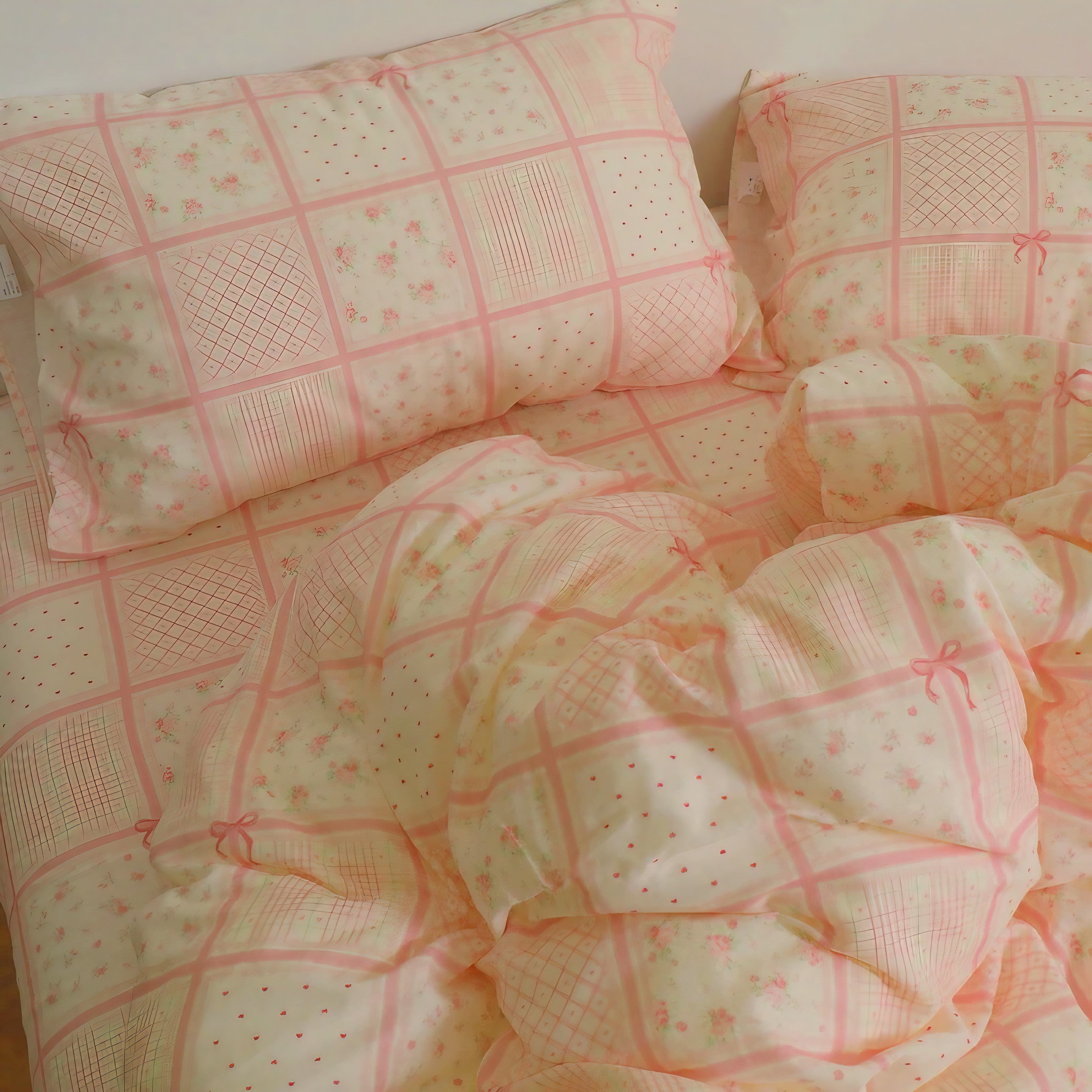 Rosy Patch Pillowcase