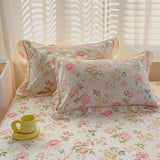 Rosy Ruffle Pillowcase
