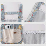 Rosy Stripe Apron