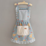 Rosy Stripe Apron