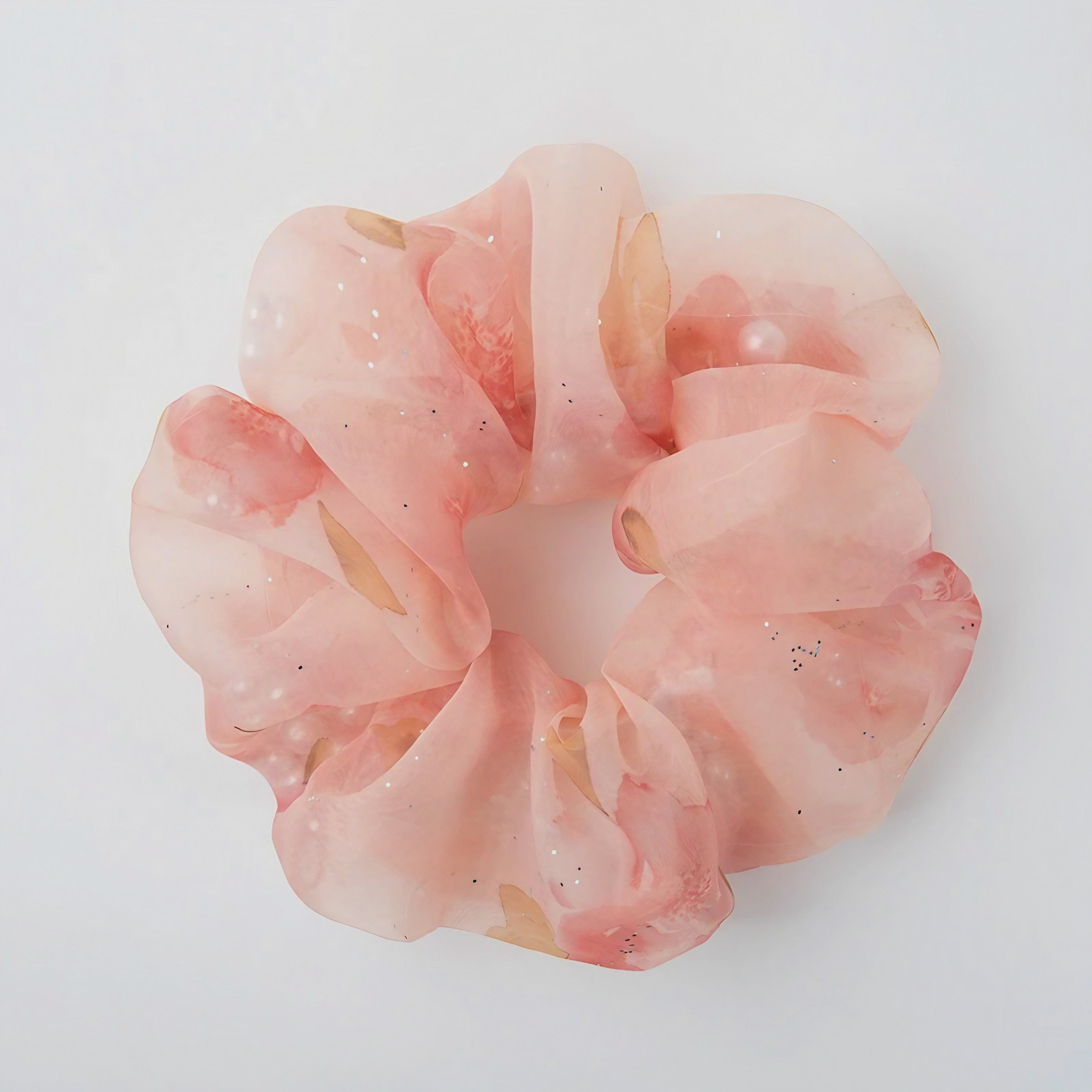 Rosy Veil Hair Band