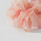 Rosy Veil Hair Band