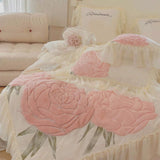 Rosy Whispers Bedding Set